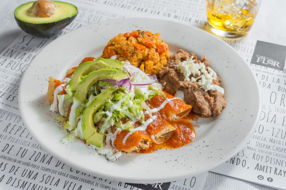 Enchiladas de Pollo