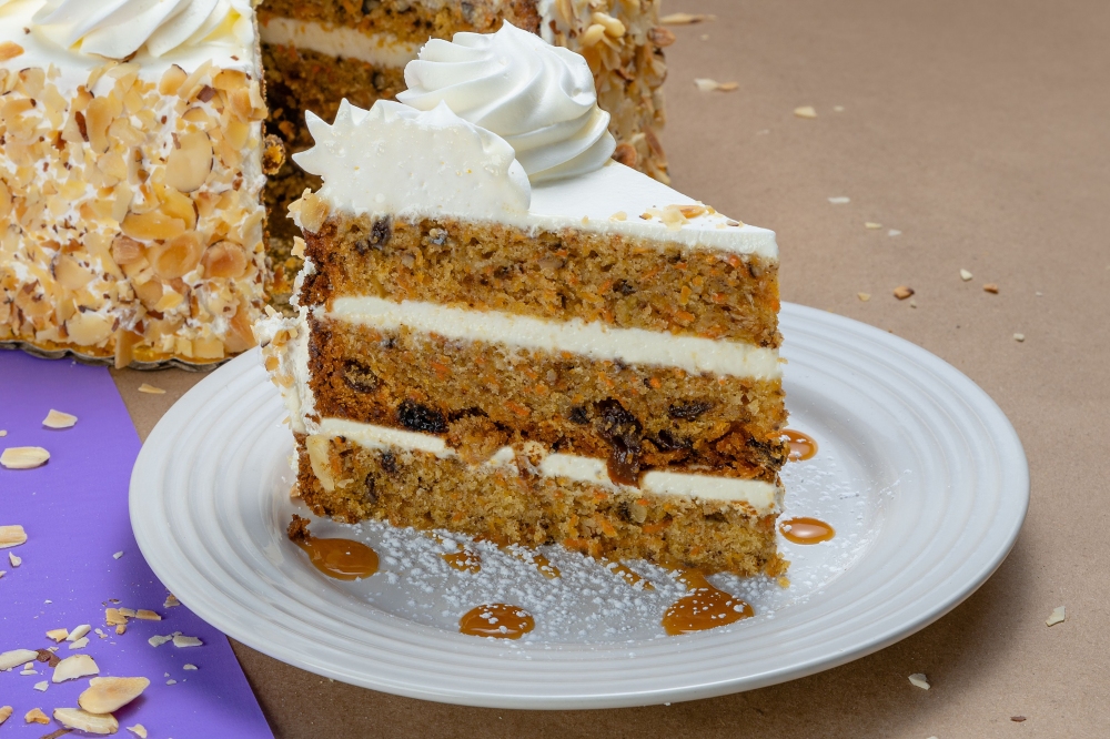 Rebanada de Pastel Zanahoria