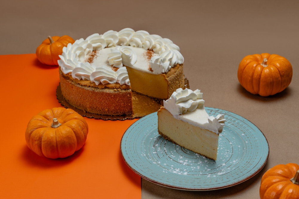 Pastel de Queso con Calabaza 