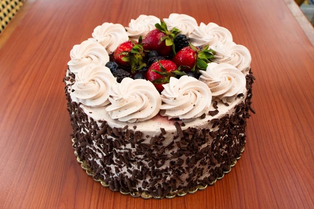 Pastel Delicia de Frutos Rojos Chocolate