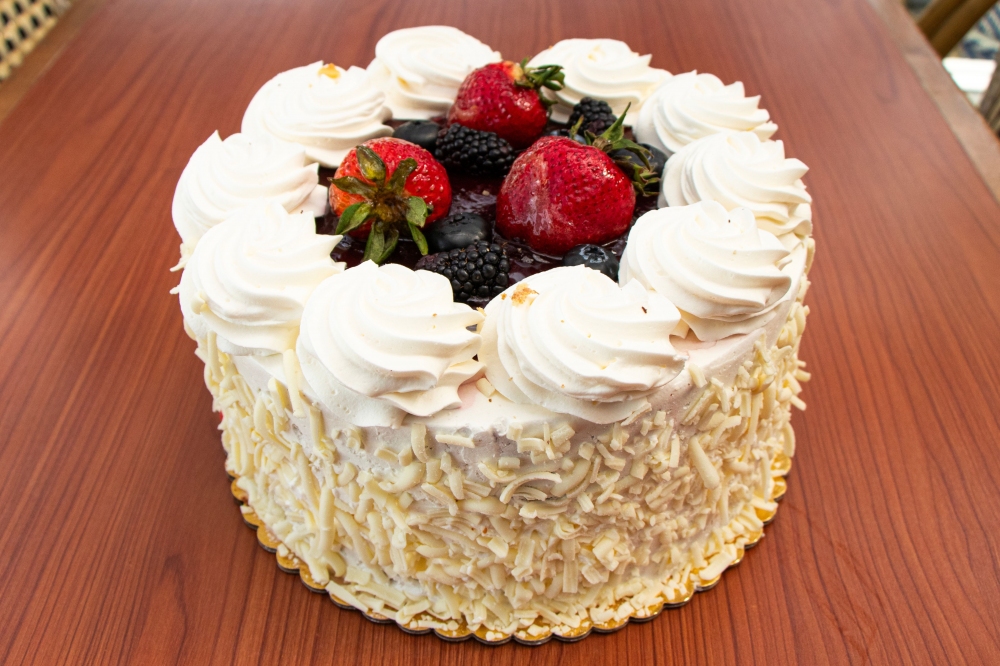 Pastel Delicia de Frutos Rojos