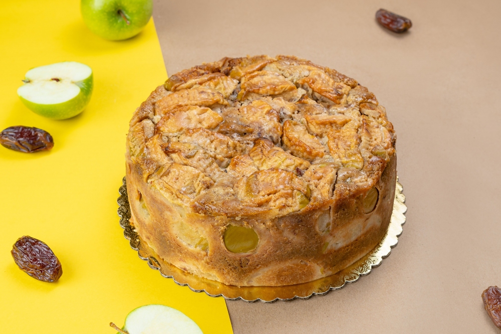 Pastel de Manzana con Dátil