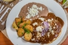 Huevos con Mole Oaxaqueño